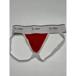 C-IN2 Throwback‎ Red Jockstrap Underwear Athletic Supporter Small